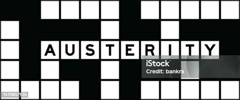 austerity crossword clue.